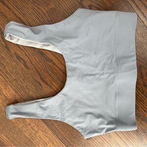 Gray blue Sports Bra